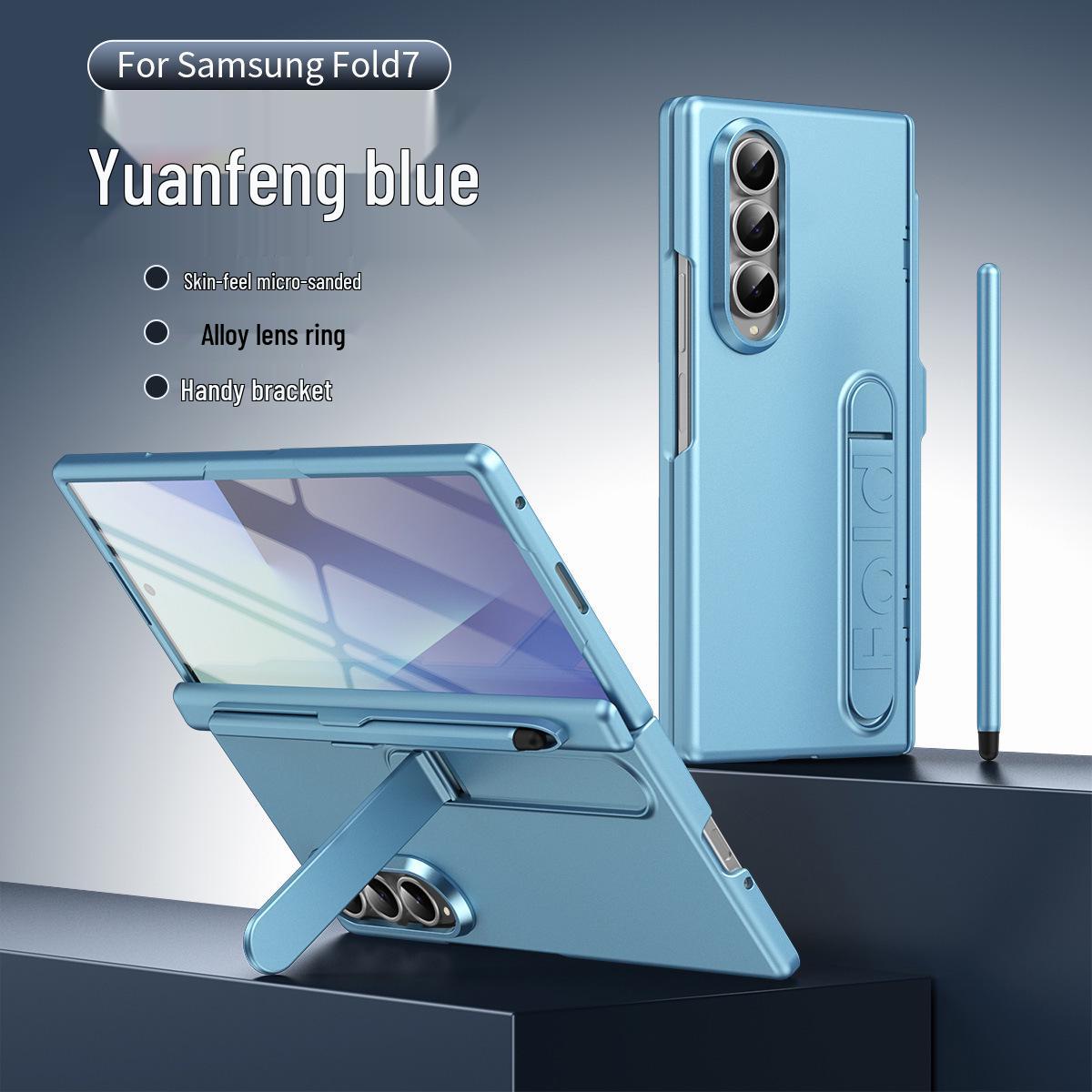 Совместимый чехол для телефона Samsung ZFold Series со встроенным стилусом и защитой шарнира для ZFold4, ZFold5 и ZFold6. ZFold5