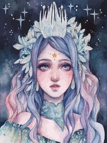 Diy 5d Full Diamond Embroidery Cartoon Square Round Diamond Painting Flower Feast Girl Mosaic Furniture Decoration Hobby Gift