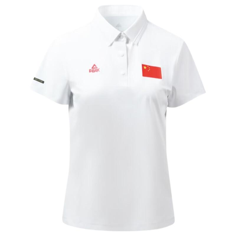 

Peak Women s Lapel Short T-Shirt TF638268 3XL