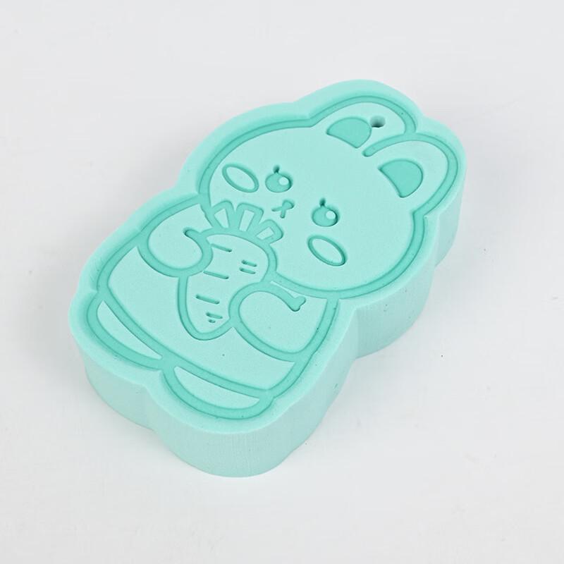 Baby Rabbit Print Gentle Exfoliating Bath Sponge