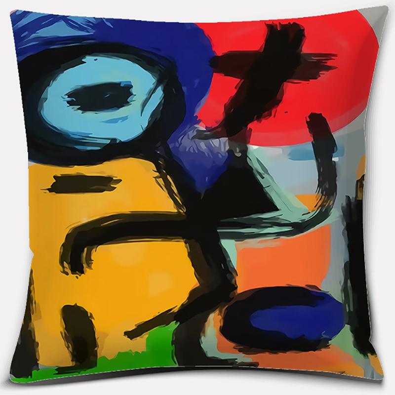 Furniture Decoration Graffiti Series Pattern Decoration Pillowcase Sofa Pillowcase Home Office Decoration