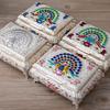 Classic Jewelry Box Vintage Style Flower Carved Trinkets Storing Container Creative High-end Ring Necklace Small Storage Boxes