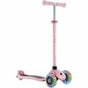 Globber Primo Lights V2 Trottinette À Trois Roues Rose Pastel Et Corail Rose