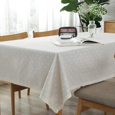 Tovaglia Fresca in Cotone Lino Stile Campagna Stampata Antiscivolo Tovaglia Tavolo da Pranzo Tavolino da Caffè Decorativa Antipolvere
