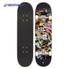 Decathlon Beginner Maple Double Kicktail Skateboard - Graffiti