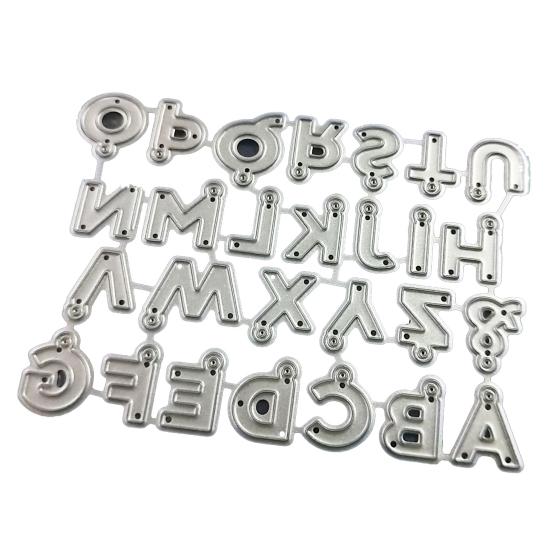 

Простые алфавиты Подвеска Вырубной штамп тиснение Скрапбукинг Трафарет Форма