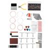 Guitar Repairing Tools Kit Professional Maintenance Bridge Pins Hex Wrench Files Accessories