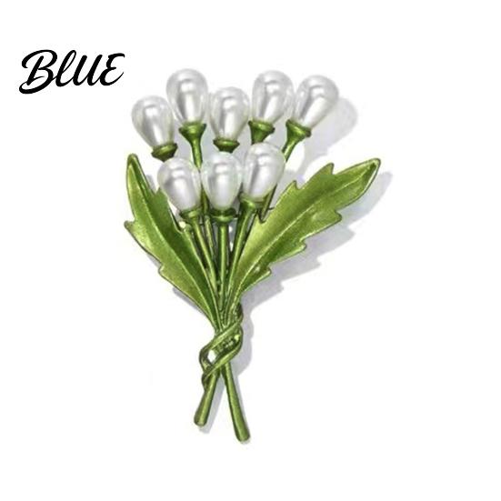 Sweater Brooch Pin Versatile Botanical Leaf Design with Glossy Fade-Resistant