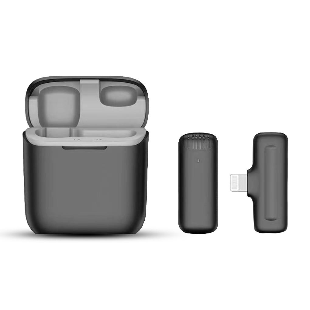 

Wireless Microphone Hands-free Outdoor Broadcasting Rechargeable Mic Noise Reduction Auto Pairing Audio Receiver Computer