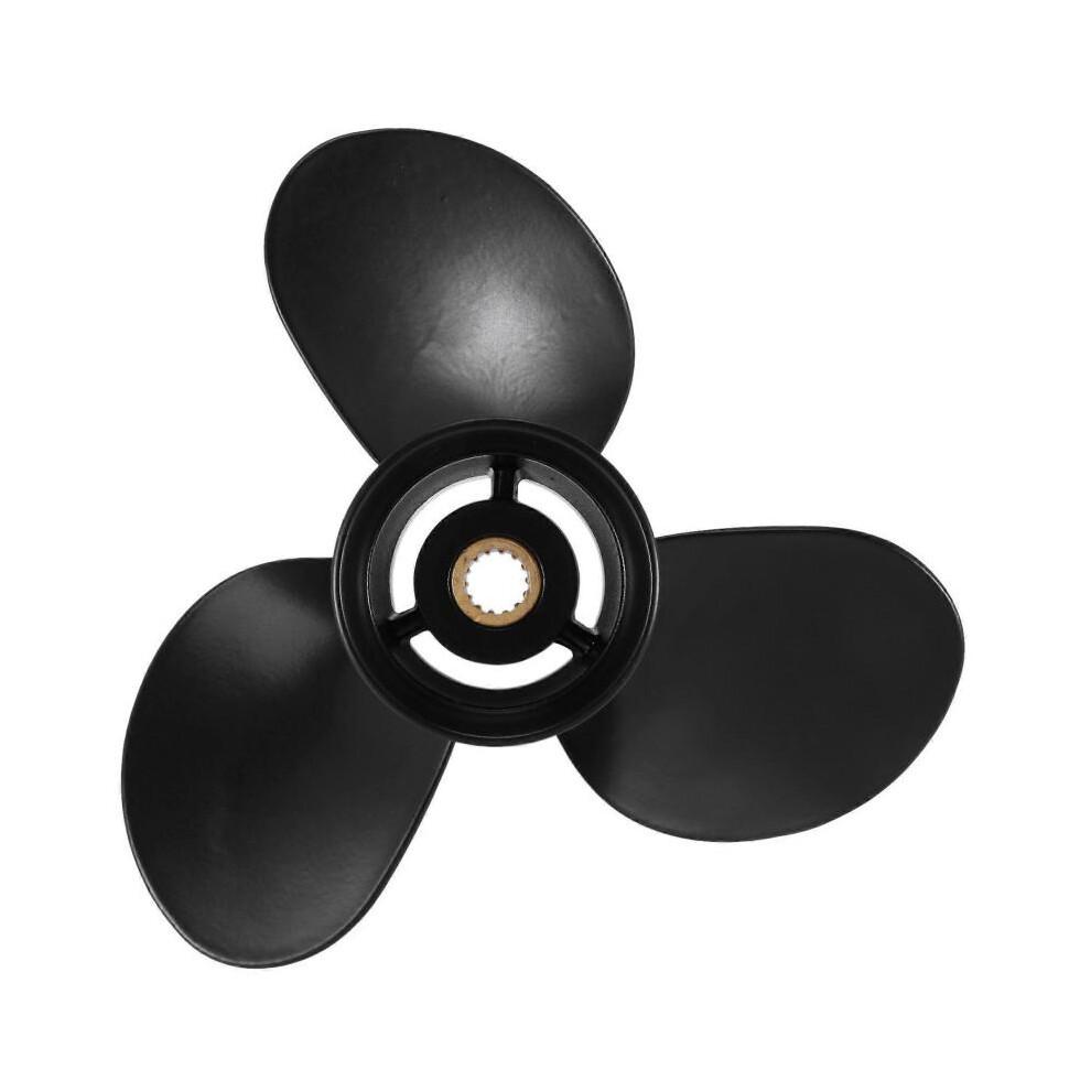 9.25 x 10 Aluminum Alloy Outboard Boat Propeller for Mercury 9.9-20HP 48-897752A11
