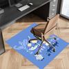 Moomin Cartoon Printed Absorbent Washable Carpet,Non-Slip Bathroom Mats,Kitchen Rugs,Living Room Entrance,Camping Picnic Rugs