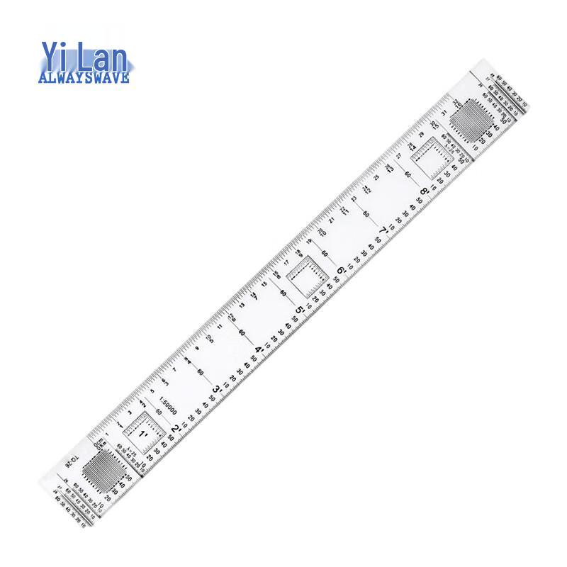 TQ-26 Latitude and Longitude Map Ruler