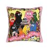 Cartoon Barbapapa Pillow Case  Fashion Pillow Cover Square Pillowcases For Sofa Couch Bed Living Room