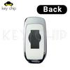 For Renault Dacia Logan 2 II 2018 2019 2020 FSK Car Key Fob Control 2Button 433MHz PCF7961M 4A Chip Flip Remote Key