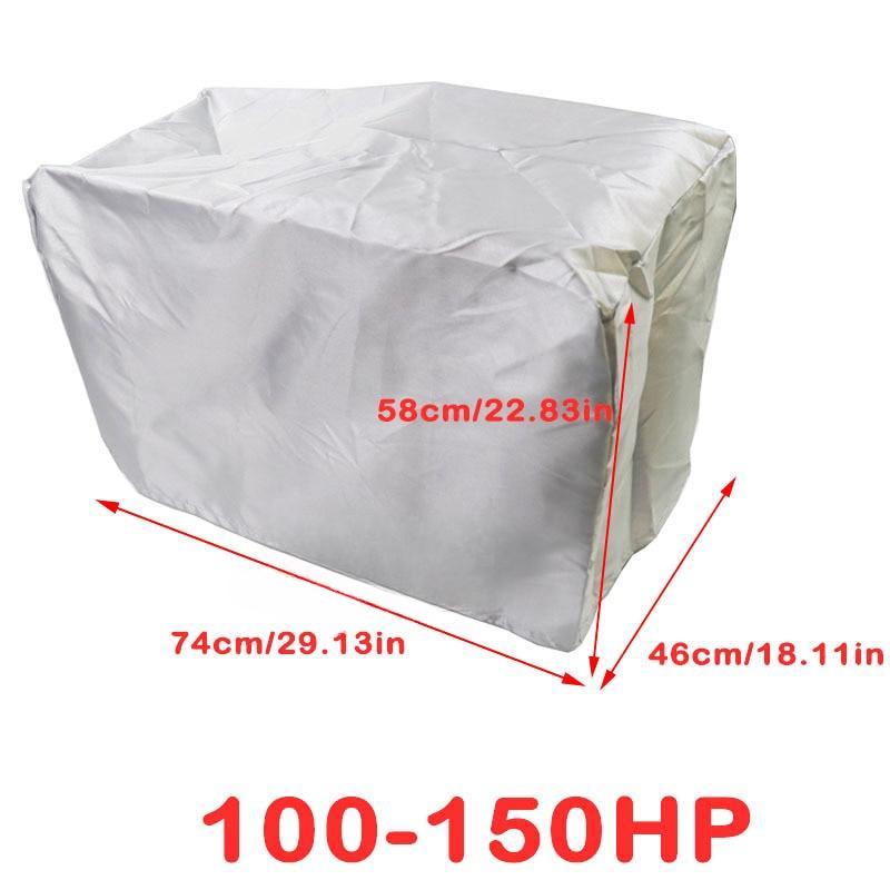 

Чехол для моторной лодки, 15-250 л.с., 210D, водонепроницаемый, для яхты, полуподвесной, с защитой от УФ-излучения, пылезащитный чехол, защита морского двигателя, холст