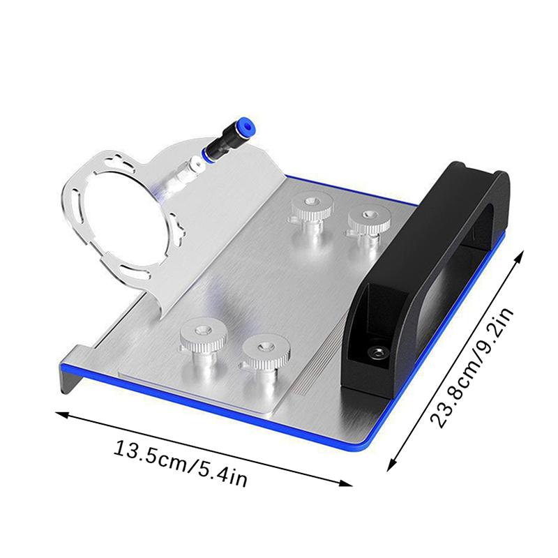 

Підставка для кутової шліфувальної машини для різання фаски плитки 45 градусів, інструмент для різання фаски плитки під кутом 45°, інструмент для різання керамічної плитки, камінь as the picture