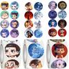 500Pcs Anime Movie Nezha Stickers Diy Scrapbook Phone Reward Seal Label Wall Sticker Kid Toy