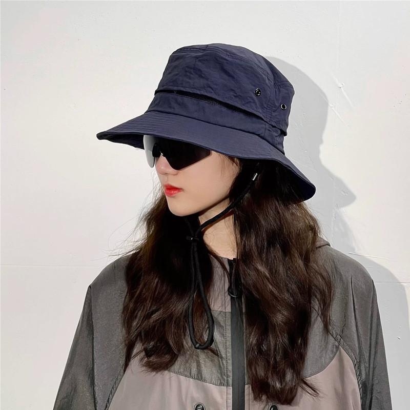 Outdoor Sun Protection Hat With Wide Brim Nylon Foldable For Men And Women