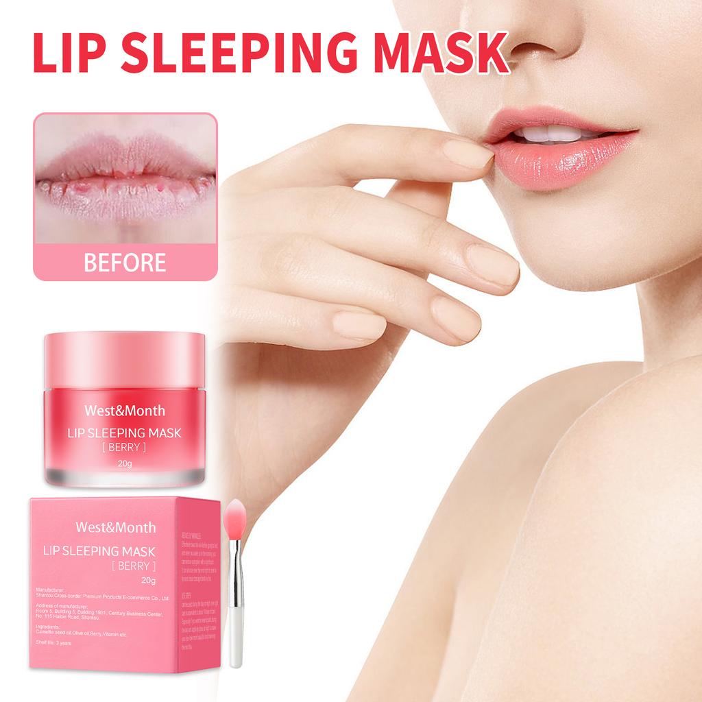 Jelly Lip Mask Hydrating Fine Line Care Nourishing Lip Overnight Mask
