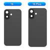 Glass Battery Cover For iPhone 16 16Plus Rear Door Housing Panel Camera Lens Parts For iPhone 16 Plus Battery Cover