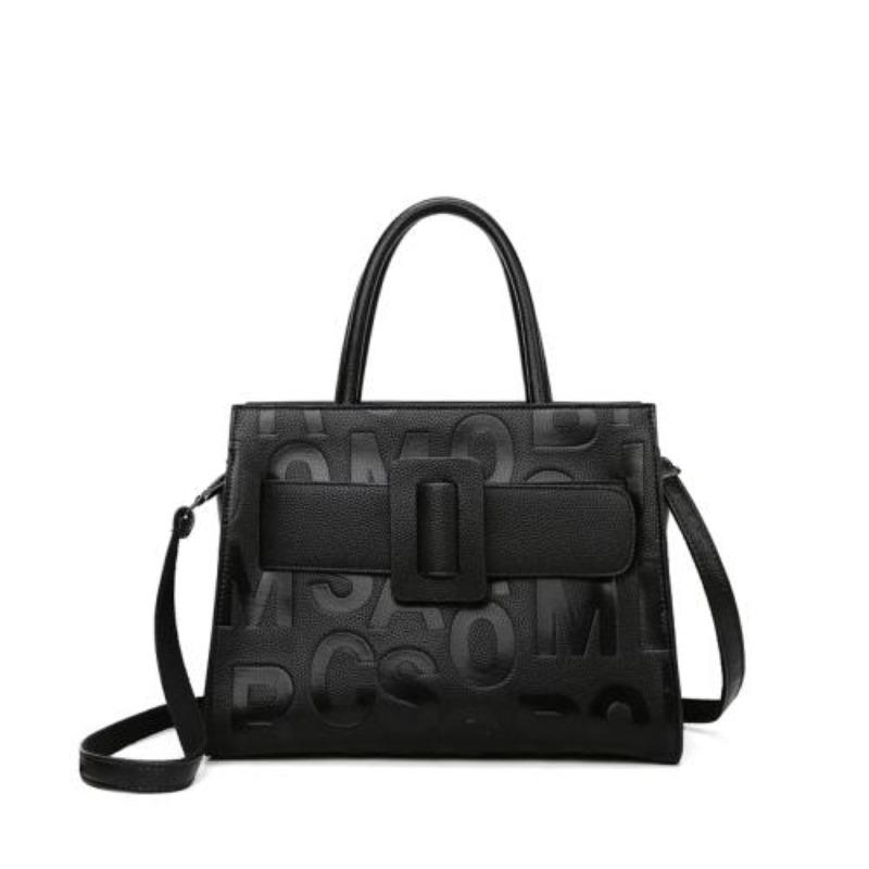Women Shoulder Leather Bag Fashi Handbag Retro Embossing Leather Ladies Shoulder Bag Large Tote Purse Women Handbag Tote Bag