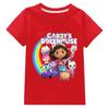 2026 T-shirt da Ragazza La Casa delle Bambole Divertente Tema Anime Estiva per Ragazzi Cotone Moda Cartone Animato Casual T-shirt Girocollo Manica Corta