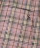 LEMAIN SECOND Oversized Flannel Pocket Check Shirt [Deep Pink]