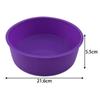1Pcs Round Shape Silicone Cupcake Pan Molds Multifunctional Baking Tool Kitchen Supplies DIY Handmade Soap Mold KTY