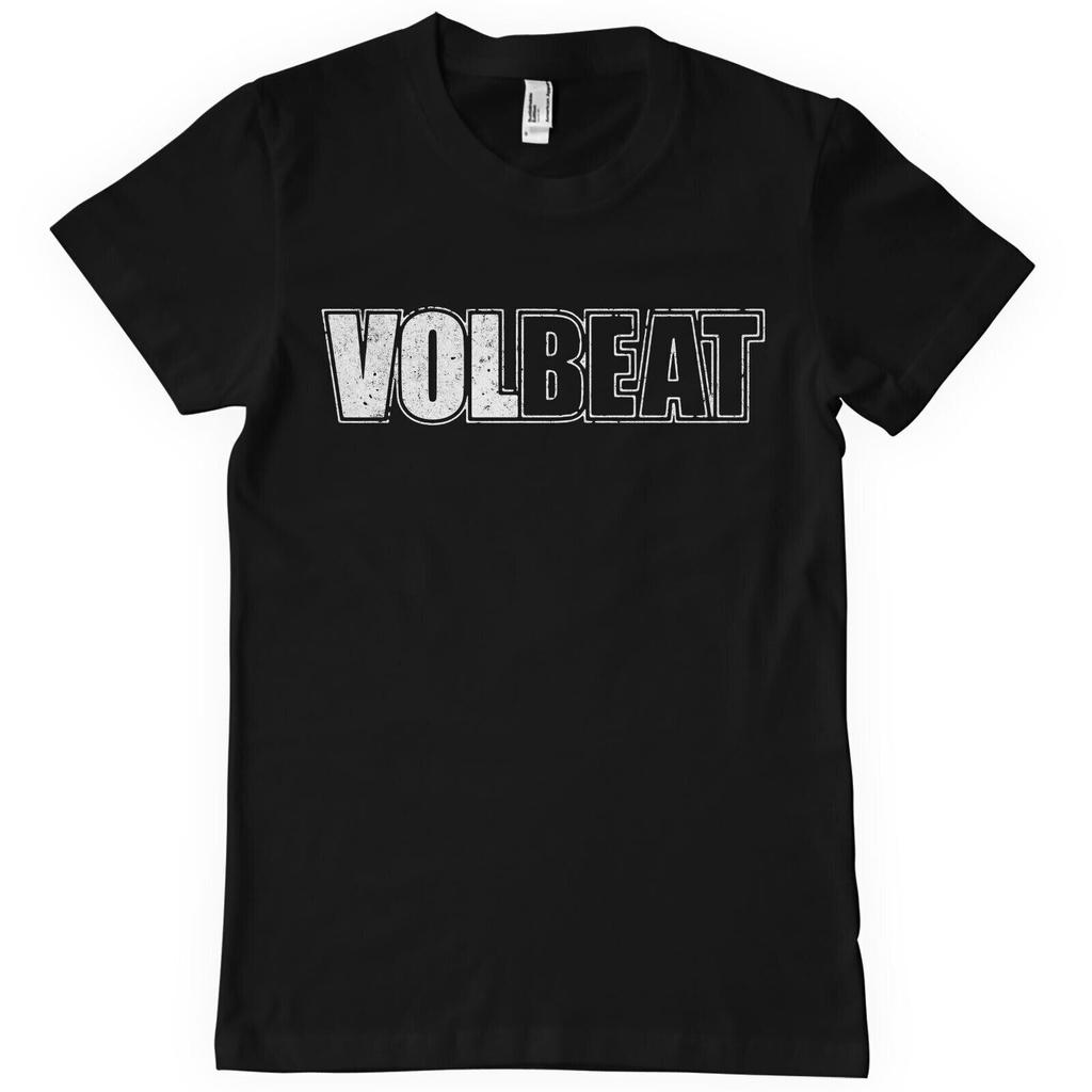Licenza Ufficiale Volbeat Logo Maglietta Uomo