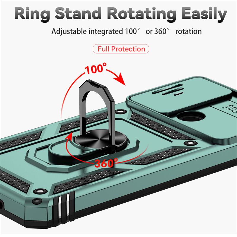 For Redmi 9C Case Shockproof Armor Magnetic Car Holder Ring Phone Case For Xiaomi Redmi 9C 9 C Redmi9C Camera Protect Back Cover