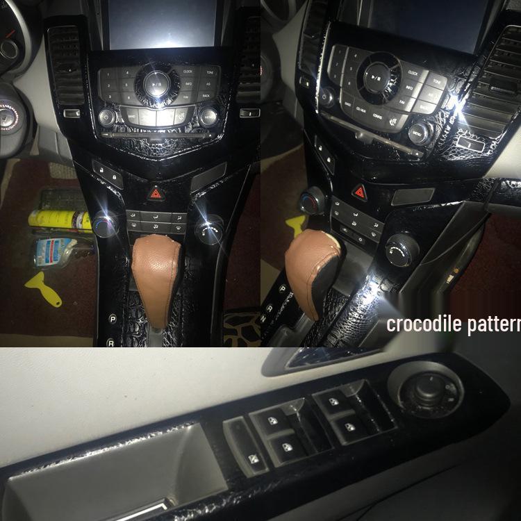 09-15 Classic Chevrolet Cruze Interior Center Console Carbon Fiber Sticker