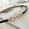 Ladies Adjustable Thin Belts Women Fashion Coat Dress Waist Belt Metal Hook Buckle Waistband Elegant Style