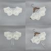 Wool Winter Coat Collar With Embroidered Floral Design For Adults Fashion Accessory