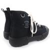 Excellent HERMES High cut sneakers Itineraire canvas black canvas Women 36 Used