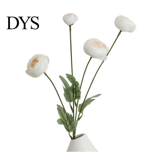 Indoor Decorative Silk Flowers Artificial Camellia Flowers, Flexible Stems Fake for Home High Density Fabric Flower Petals Living Room Decor