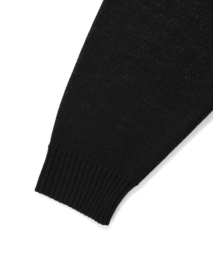 CAVISH Mega Cyclone Knit Sweater Black(Cv2Efuk601A)