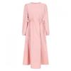 Shop Women S 88 Comfortable tranSitional Midi dreSS Pink Naru Wdr 20352