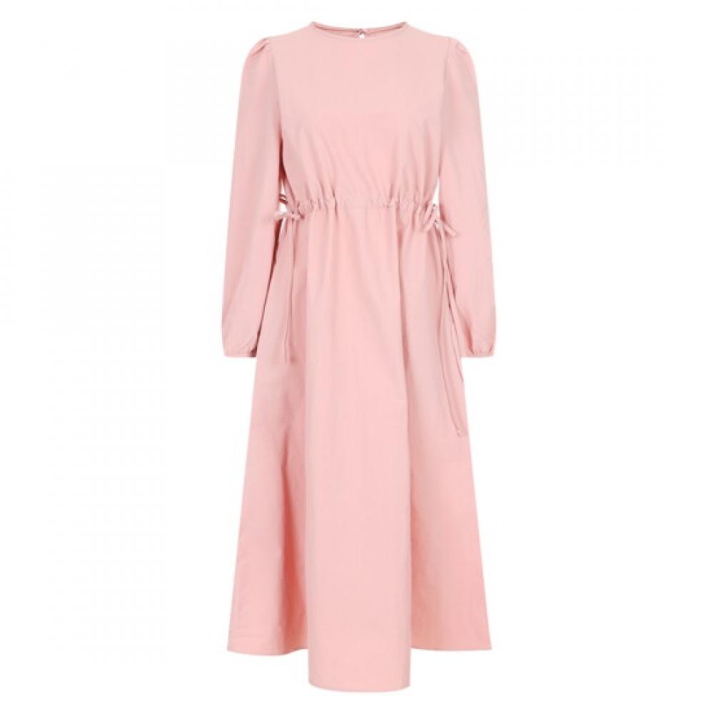 Shop Women S 88 Size Body Cover Midi dreSS School Run Pink Naru Wdr 20352