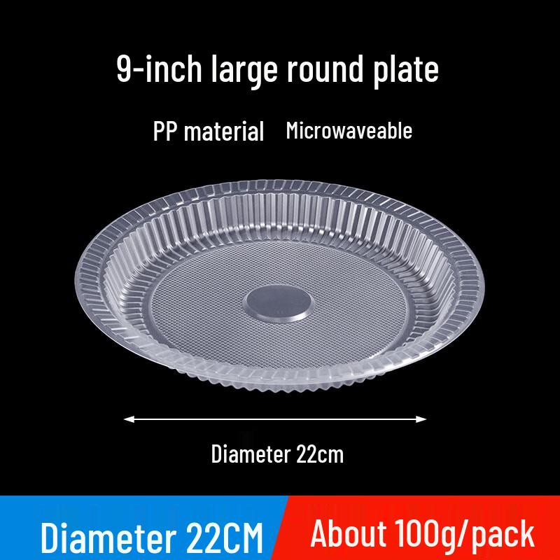 Disposable Food-Grade Round Plates