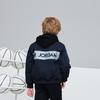 Jordan Back Logo Zip Collar Jacket Kids Jackets Black JD2042001GS-001