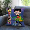 anime Teen Titans Go! Cushion Cover Comfortable Reversible Pillow Cover Ideal for Car Sofa Bedroom & Beyond