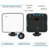 100 LED Photography Lamp 2x2A Battery/USB C Operating 240LM Bright Studio Lighting For DSLR Cameras And Videography