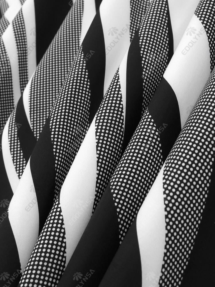 EDOLYNSA Striped Lady Kaftan Black Robe Oversized Light jacket Summer wear Vacation Party Long Dress Bathrobe Beach dress Q1289