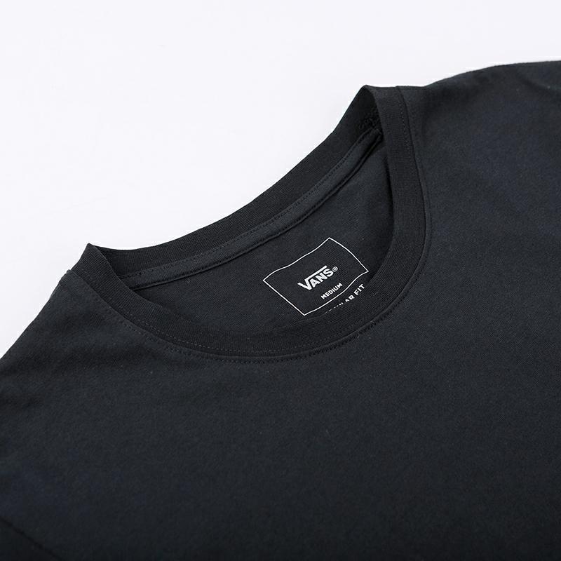 Vans Ap Otw Distort Ss Classic Letter Print Casual Sports Crew Neck Short Sleeve T-Shirt Men Tops Black VN0A3TWXBLK