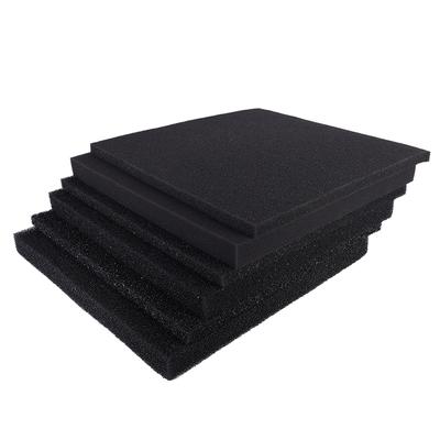 2/4 cm 50 x 50 cm biologischer Baumwolle Filterschaum Teich Aquarium Aquarium Schwamm Pad Neu