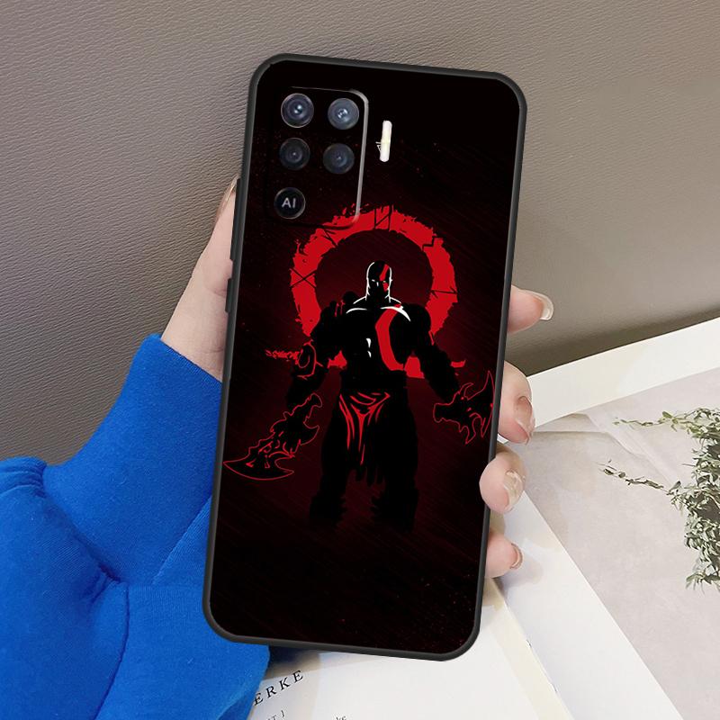 

God of War Case For Oppo A77 A57 A17 A60 A80 A40 A74 A54 A94 A78 A98 A18 A38 A58 A96 A76 A16 A15 A5 Pro OPPO A94 4G