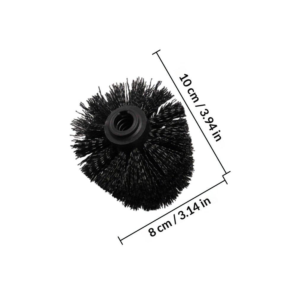 

5Pcs Cleaning Brush Heads Replacement Toilet Brush Head Ball for Bathroom Sturdy Plastic Material Efficient Scrubbing Home Hotel