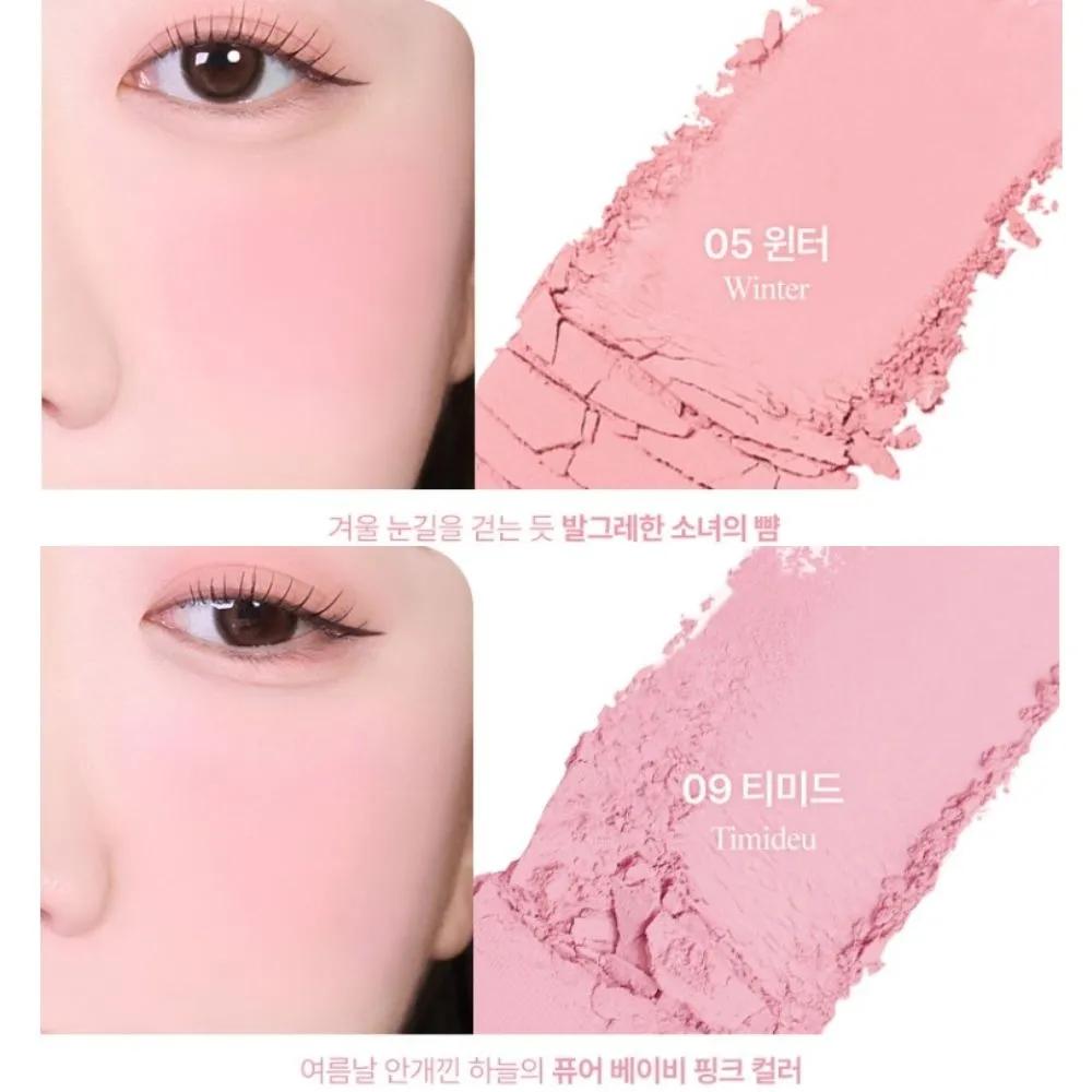 Forencos Pure Vitality Blusher Winter + Timid + Puff SET