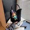 Small Bag Women's Summer New Versatile Niche Design Messenger Bag Bucket Shoulder Bag