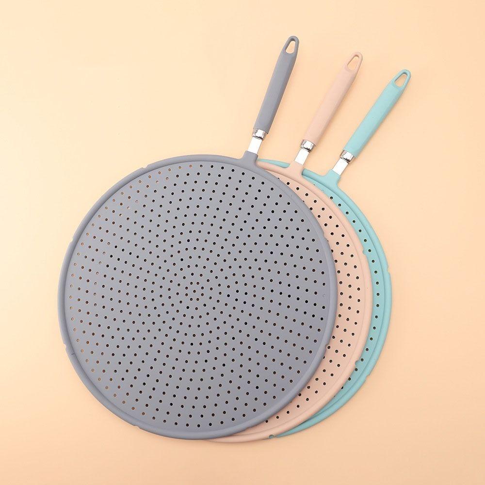 Heat-resisting Oil Splash Splatter Screen Large Size Oil Splash Guard Household Frying Pan Lid  Pot